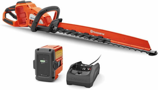 Hedge Master 320Ihd60 Battery Hedge Trimmer, 24-Inch Electric Trimmer with Brushless Motor for Efficiency and Durability, 40V Lithium-Ion 4Ah Battery and Charger Included, 970592602